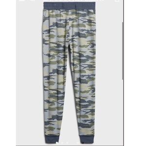 NWT BANANA REPUBLIC TERRY JOGGER CAMO GREEN GRAY - POCKETS - LIGHTWEIGHT & COMFY